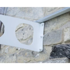 Auvent Marquise En Acrylique 3mm Bordeaux™ 6690 – Palram - Canopia -Outdoor Soldes auvent marquise en polycarbonate 3mm bordeaux 6690 palram 5