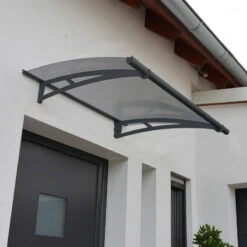 Auvent Marquise Gris AQUILA™ 1500 – Canopia By Palram 9 Auvent Marquise Gris AQUILA™ 1500 – Canopia By Palram -Outdoor Soldes auvent marquise gris aquila 1500 palram canopia 3