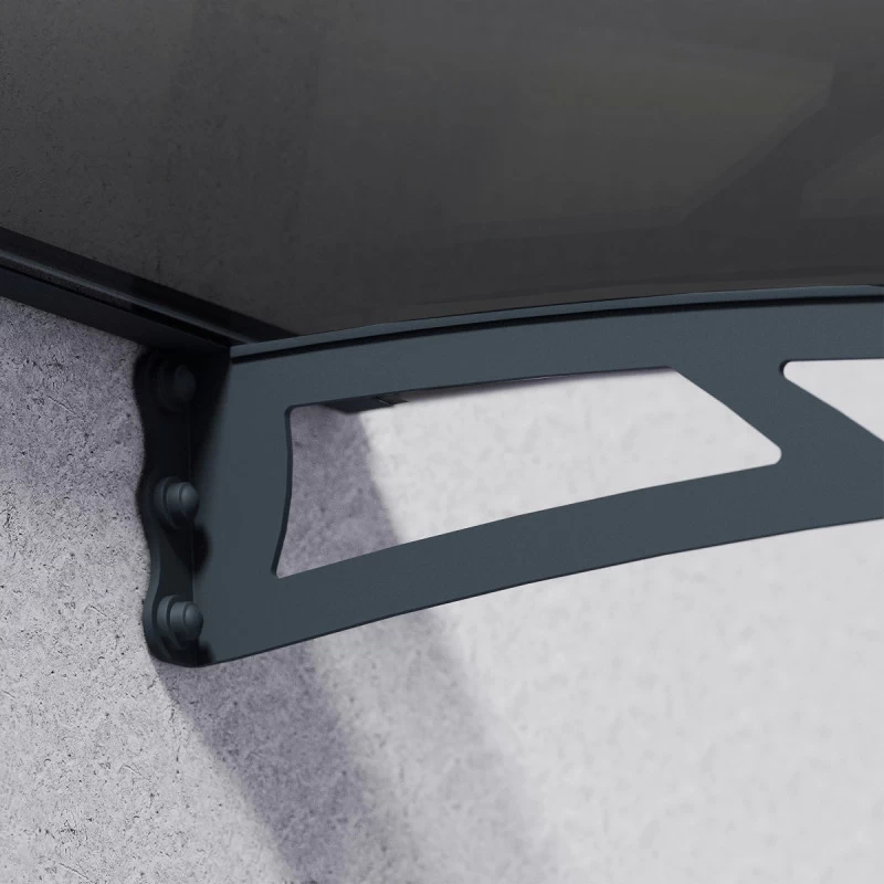 Auvent Marquise Gris AQUILA™ 1500 – Canopia By Palram 6 Auvent Marquise Gris AQUILA™ 1500 – Canopia By Palram – Image 6