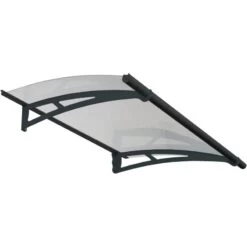 Auvent Marquise Transparent AQUILA™ 1500 – Palram - Canopia -Outdoor Soldes auvent marquise transparent aquila 1500 palram 1 4