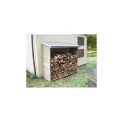 Bucher Mural 2 Stères En Bois Massif Certifié FSC Traité Autoclave -Outdoor Soldes bucher mural en bois massif certifie traite autoclave 3
