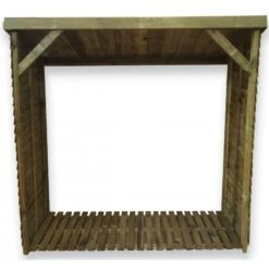 Bucher Mural 2 Stères En Bois Massif Certifié FSC Traité Autoclave -Outdoor Soldes bucher mural en bois massif certifie traite autoclave 4