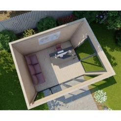 Bureau De Jardin En Bois Massif 11,8m² - Madriers 40mm Gardy Shelter 11 Bureau De Jardin En Bois Massif 11,8m² - Madriers 40mm Gardy Shelter -Outdoor Soldes bureau de jardin en bois massif 118m madriers 40mm gardy shelter 5