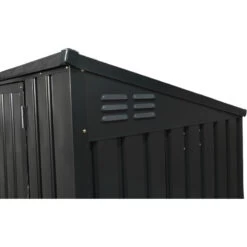 Cache-poubelle Double 172x100x131cm En Acier Pour Conteneurs 240L – Westmann -Outdoor Soldes cache poubelle double 172x100x131cm en acier pour conteneurs 240l westmann 2