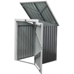 Cache-poubelle Simple En Acier Pour Conteneurs 240L – Westmann 8 Cache-poubelle Simple En Acier Pour Conteneurs 240L – Westmann -Outdoor Soldes cache poubelle simple en acier pour conteneurs 240l westmann 2