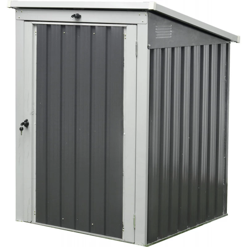 Cache-poubelle Simple En Acier Pour Conteneurs 240L – Westmann 1 Cache-poubelle Simple En Acier Pour Conteneurs 240L – Westmann