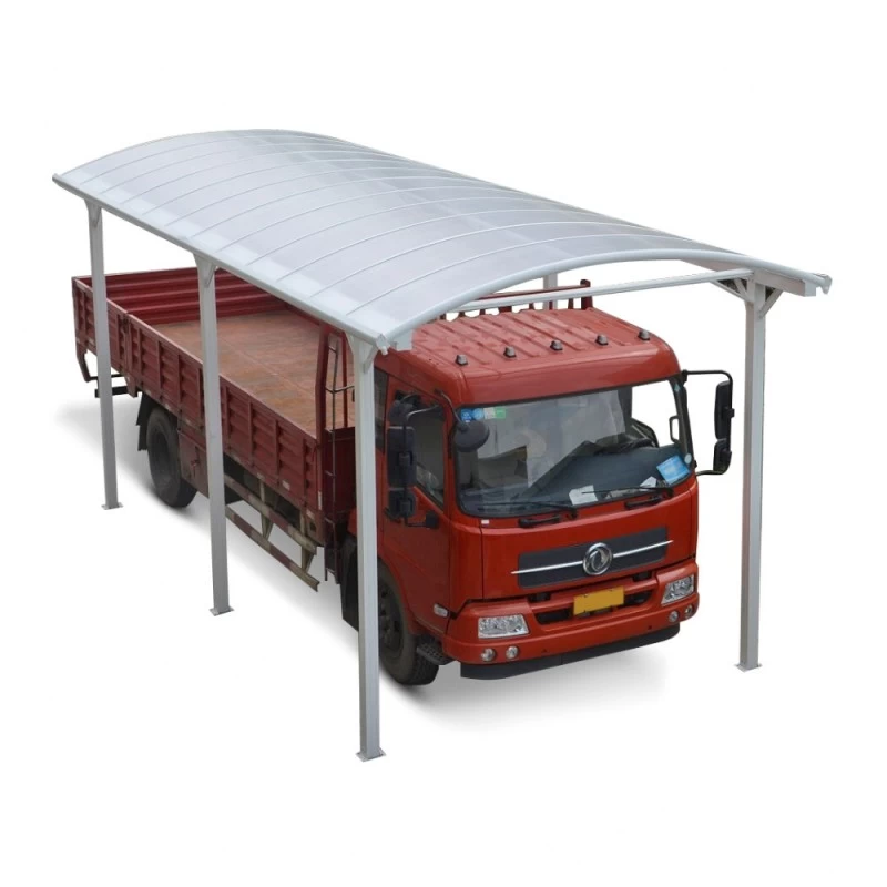 Carport Camping Car Blanc En Aluminium 3,60x7,62m Et Polycarbonate 6mm X-METAL 3 Carport Camping Car Blanc En Aluminium 3,60x7,62m Et Polycarbonate 6mm X-METAL – Image 3