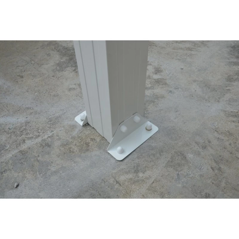 Carport Camping Car Blanc En Aluminium 3,60x7,62m Et Polycarbonate 6mm X-METAL 6 Carport Camping Car Blanc En Aluminium 3,60x7,62m Et Polycarbonate 6mm X-METAL – Image 6