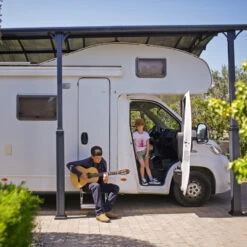 Carport En Alu Gris Et Polycarbonate 1 Voiture 31m² Arcadia Alpine 8500 - Canopia 11 Carport En Alu Gris Et Polycarbonate 1 Voiture 31m² Arcadia Alpine 8500 - Canopia -Outdoor Soldes carport en alu gris et polycarbonate 1 voiture 31m arcadia alpine 8500 canopia 5