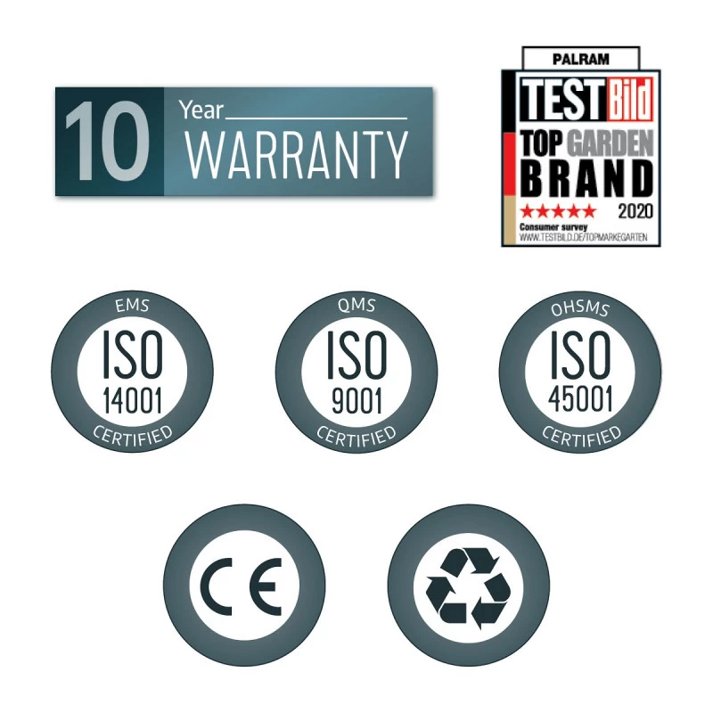 Carport En Alu Gris Et Polycarbonate 1 Voiture 46,3m² Arcadia Alpine 12700 - Canopia 6 Carport En Alu Gris Et Polycarbonate 1 Voiture 46,3m² Arcadia Alpine 12700 - Canopia – Image 6