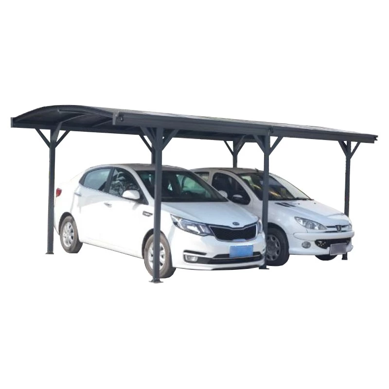 Carport En Aluminium Anthracite 3x5,76m Et Polycarbonate 6mm X-METAL 3 Carport En Aluminium Anthracite 3x5,76m Et Polycarbonate 6mm X-METAL – Image 3