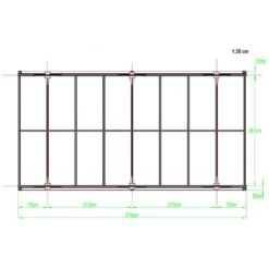 Carport En Aluminium Anthracite 3x5,76m Et Polycarbonate 6mm X-METAL 11 Carport En Aluminium Anthracite 3x5,76m Et Polycarbonate 6mm X-METAL -Outdoor Soldes carport en aluminium anthracite 3x576m et polycarbonate 6mm x metal 5