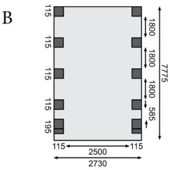 Carport En Bois Autoclave 20,9m², Toit En Acier Et Deux Poteaux En Arc – KARIBU 9 Carport En Bois Autoclave 20,9m², Toit En Acier Et Deux Poteaux En Arc – KARIBU -Outdoor Soldes carport en bois autoclave 209m toit en acier et deux poteaux en arc karibu 3