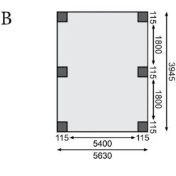 Carport En Bois Autoclave 26,9m², Toit En Acier Et Deux Poteaux En Arc – KARIBU 9 Carport En Bois Autoclave 26,9m², Toit En Acier Et Deux Poteaux En Arc – KARIBU -Outdoor Soldes carport en bois autoclave 269m toit en acier et deux poteaux en arc karibu 3