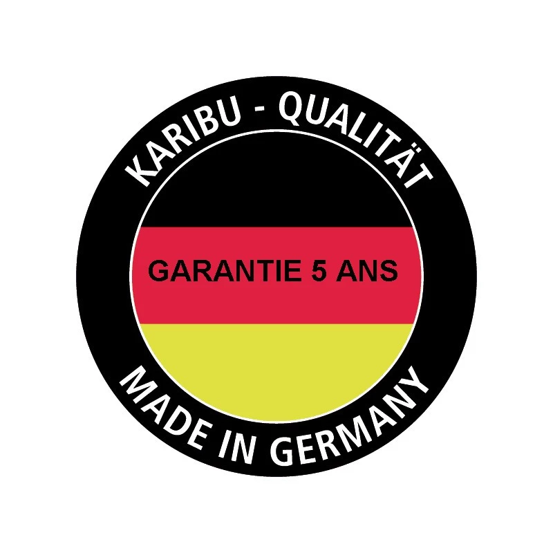 Carport En Bois Autoclave 30,35m² Avec Petit Débarras - Karibu 4 Carport En Bois Autoclave 30,35m² Avec Petit Débarras - Karibu – Image 4