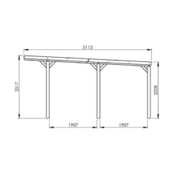Carport Simple En Bois FSC Autoclave Marron + Couverture En Polycarbonate 16,5m² Victor - Forest Style 7 Carport Simple En Bois FSC Autoclave Marron + Couverture En Polycarbonate 16,5m² Victor - Forest Style -Outdoor Soldes carport simple en bois fsc autoclave marron couverture en polycarbonate 165m victor forest style 2