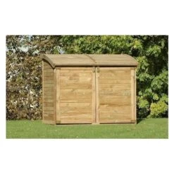 Coffre De Jardin En Bois Traité Autoclave 1200L - Chalet Et Jardin -Outdoor Soldes coffre de jardin en bois 900l 5