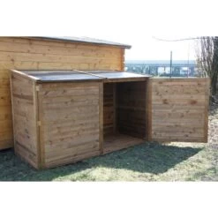Coffre De Jardin En Bois Trocadero 2000L -Outdoor Soldes coffre de jardin en bois trocadero 2000l 2