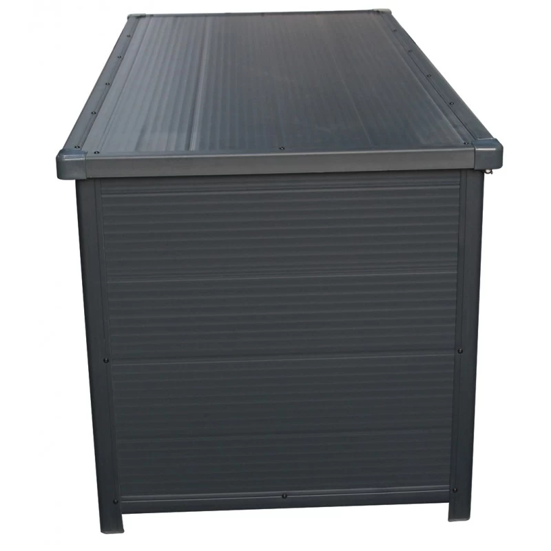 Coffre De Jardin En Résine Anthracite 610L - Jôbu 5 Coffre De Jardin En Résine Anthracite 610L - Jôbu – Image 5