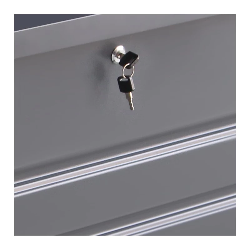 Coffre De Rangement En Métal Anthracite 400L Avec Plancher X-METAL 5 Coffre De Rangement En Métal Anthracite 400L Avec Plancher X-METAL – Image 5