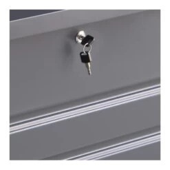 Coffre De Rangement En Métal Anthracite 570L Avec Plancher X-METAL -Outdoor Soldes coffre de rangement en metal anthracite 650l avec plancher x metal 3