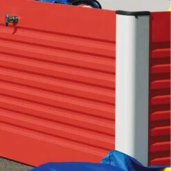 Coffre De Rangement En Métal Rouge 1000L Patio Box 1,46m² TRIMETALS 11 Coffre De Rangement En Métal Rouge 1000L Patio Box 1,46m² TRIMETALS -Outdoor Soldes coffre de rangement en metal rouge 1000l patio box 146m trimetals 5