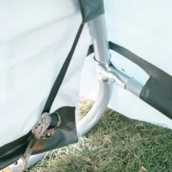 Garage Démontable 18,3m² à Toit Arrondi En Acier Et Polyéthylène Vert – Shelter Logic -Outdoor Soldes garage demontable 183m a toit arrondi en acier et polyethylene vert shelter logic 2