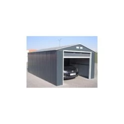 Garage En Métal Anthracite 19,95m² Grande Hauteur H.2,60m DURAMAX 9 Garage En Métal Anthracite 19,95m² Grande Hauteur H.2,60m DURAMAX -Outdoor Soldes garage en metal anthracite 1995m grande hauteur h260m duramax 3