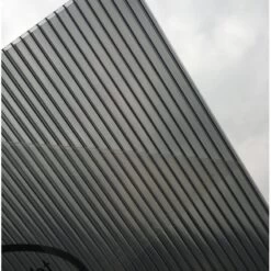 Pack De 3 Plaques De Polycarbonate De Remplacement - Ep. 6mm Gris Longueur 301cm