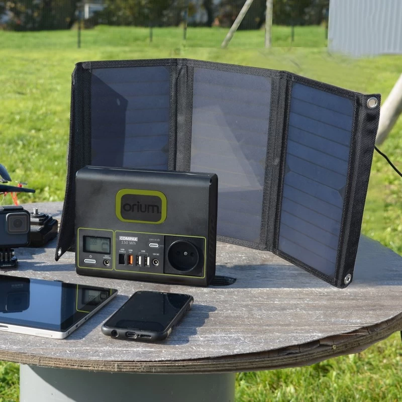 Batteri Izywatt 150Wh Rechargeable + Panneau Solaire Pliant 20W 2 Batteri Izywatt 150Wh Rechargeable + Panneau Solaire Pliant 20W – Image 2