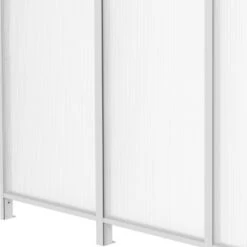 Panneau Latéral En Aluminium Et PC 4mm Pour Toit De Terrasse Blanc 2,5m X-METAL -Outdoor Soldes panneau lateral en aluminium et pc 4mm pour toit de terrasse blanc 25m x metal 2