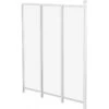 Panneau Latéral En Aluminium Et PC Transparent Pour Toit De Terrasse Blanc 2,5m X-METAL