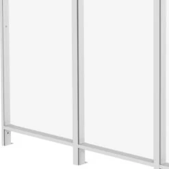 Panneau Latéral En Aluminium Et PC Transparent Pour Toit De Terrasse Blanc 2,5m X-METAL -Outdoor Soldes panneau lateral en aluminium et pc transparent pour toit de terrasse blanc 25m x metal 2