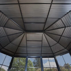 Pavillon Charlestone 384x594cm En Aluminium Et Acier Galvanisé - SOJAG -Outdoor Soldes pavillon charlestone 384x594cm en aluminium et acier galvanise sojag 5