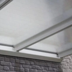 Pergola Adossée 300x300cm En Aluminium Blanc Et Polycarbonate 4mm CIELO - DCB Garden 9 Pergola Adossée 300x300cm En Aluminium Blanc Et Polycarbonate 4mm CIELO - DCB Garden -Outdoor Soldes pergola adossee 300x300cm en aluminium blanc et polycarbonate 4mm cielo dcb garden 3