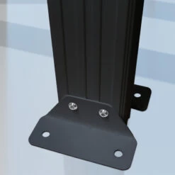 Pergola Adossée 300x300cm En Aluminium Noir Et Polycarbonate 4mm CIELO - DCB Garden 10 Pergola Adossée 300x300cm En Aluminium Noir Et Polycarbonate 4mm CIELO - DCB Garden -Outdoor Soldes pergola adossee 300x300cm en aluminium noir et polycarbonate 4mm cielo dcb garden 4