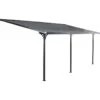 Pergola Adossée Ajustable - Toit De Terrasse En Alu 3,05x6,18m X-METAL