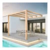 Pergola Adossée En Bois Lamellé-collé 400x300cm Burgos – Maderland
