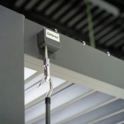 Pergola Bioclimatique Adossée En Alu Anthracite 3x5.3m Ombrea -Outdoor Soldes pergola bioclimatique adossee en alu anthracite 3x36m ombrea 5