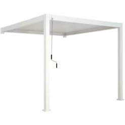 Pergola Bioclimatique Adossée En Alu Blanc 3x3m Ombrea 8 Pergola Bioclimatique Adossée En Alu Blanc 3x3m Ombrea -Outdoor Soldes pergola bioclimatique adossee en alu blanc 3x3m ombrea 2