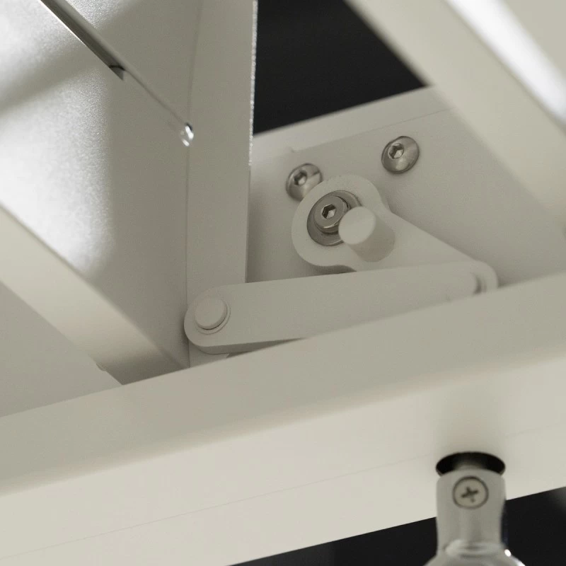 Pergola Bioclimatique Adossée En Alu Blanc 3x3m Ombrea 6 Pergola Bioclimatique Adossée En Alu Blanc 3x3m Ombrea – Image 6