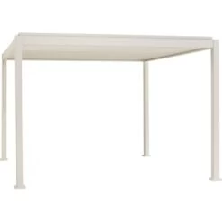 Pergola Bioclimatique Autoportante En Alu Blanc 3.6x3.6m Ombrea 10 Pergola Bioclimatique Autoportante En Alu Blanc 3.6x3.6m Ombrea -Outdoor Soldes pergola bioclimatique autoportante en alu blanc 36x36m ombrea 4