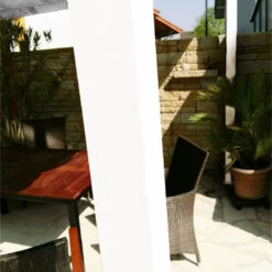 Pergola En Aluminium Blanc 350x505cm Florence – PARAGON OUTDOOR -Outdoor Soldes pergola en aluminium blanc 350x505cm florence paragon outdoor 4