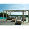 Pergola En Bois Lamellé-collé 600x400cm Granada – Maderland