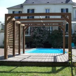 Pergola THERMAUVENT 10,67m² Paroi Avec Ventelles Mobiles HABRITA 8 Pergola THERMAUVENT 10,67m² Paroi Avec Ventelles Mobiles HABRITA -Outdoor Soldes pergola thermauvent 1067m paroi avec ventelles mobiles habrita 2