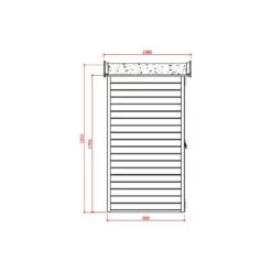 Petit Abri De Jardin Traité Autoclave Avec Plancher SOLID -Outdoor Soldes petit abri de jardin traite autoclave avec plancher solid 4