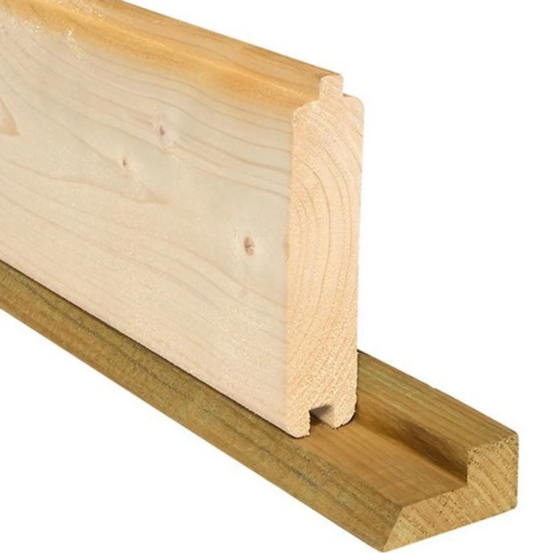 Poutre De Contour En Bois Traité Autoclave 40mm SOLID 1 Poutre De Contour En Bois Traité Autoclave 40mm SOLID