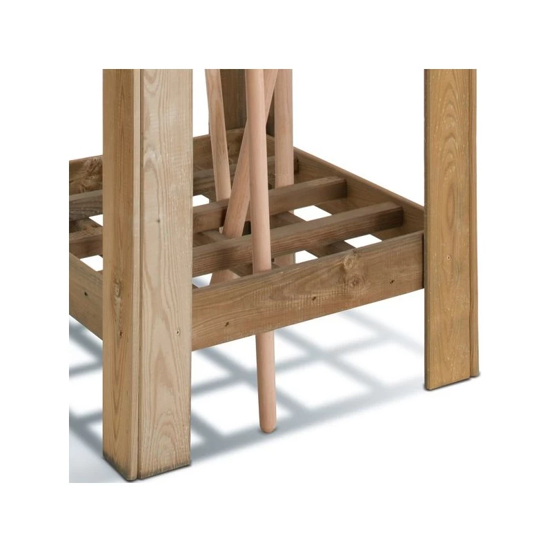 Range Outils De Jardin En Bois Traité Autoclave Jardipolys 4 Range Outils De Jardin En Bois Traité Autoclave Jardipolys – Image 4