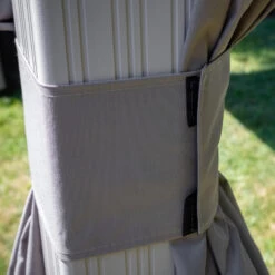 Rideaux Occultants En Polyester Champagne Pour Pergola Messina 10x12 - SOJAG -Outdoor Soldes rideaux occultants en polyester champagne pour pergola messina 10x12 sojag 1 2