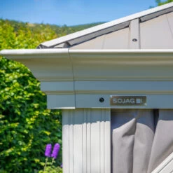 Rideaux Occultants En Polyester Champagne Pour Pergola Messina 10x12 - SOJAG -Outdoor Soldes rideaux occultants en polyester champagne pour pergola messina 10x12 sojag 1 3